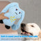 Juguete de Dentición para Perros Conejo Chirriante Peluche Masticable Portátil