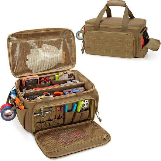 Bolsa Organizadora de Herramientas Artesanal Multifuncional para Hombre - Image 6