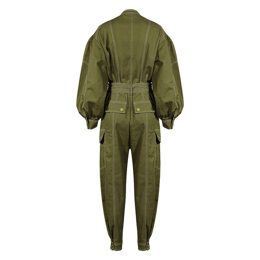Traje Slim de Cintura Alta con Moño Trendy - Image 7