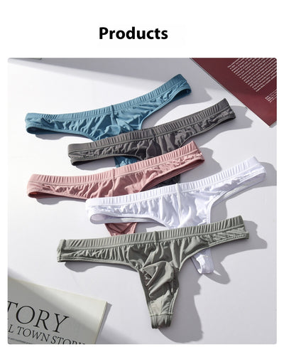 Bóxer Transparente de Seda Helada Talla Grande para Hombre - Image 16