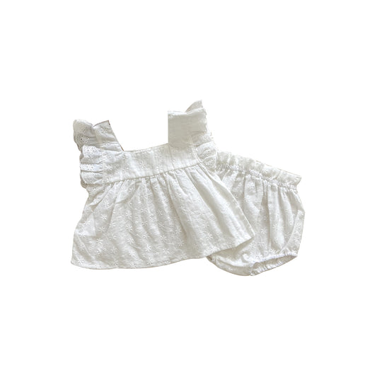 Conjunto de Dos Piezas para Bebé Niña - Romper Elegante - Image 2