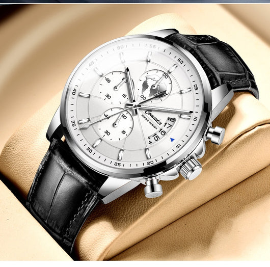 Reloj Automático para Hombre Resistente al Agua con Calendario y Esfera Luminosa - Image 14