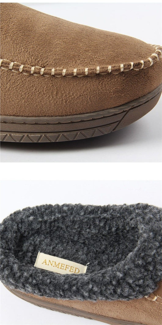 Pantuflas de Algodón para Hombre - Uso Exterior e Interior Invierno - Image 12
