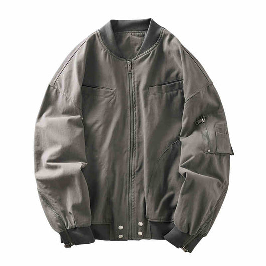 Chaqueta Beisbolera Retro Americana de Poliuretano Premium - Image 8