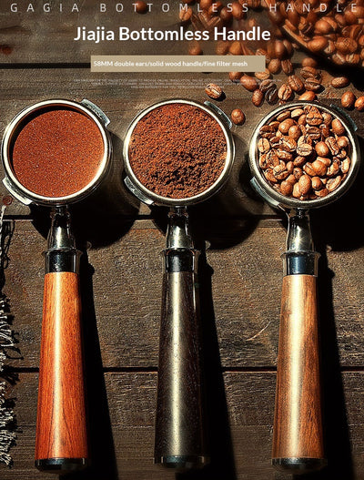 Portafiltro sin Fondo Estilo Italiano para Máquinas de Espresso - Image 24