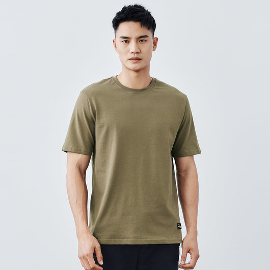 Playera Básica de Algodón Pesado para Hombre - Cuello Redondo Clásico - Image 12