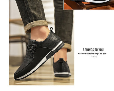 Zapatos Casuales de Cuero para Hombre - Resistentes y Antideslizantes - Image 9
