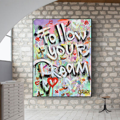 Cuadro Inspiracional con Arte Urbano - Lámina Decorativa para Pared - Image 9