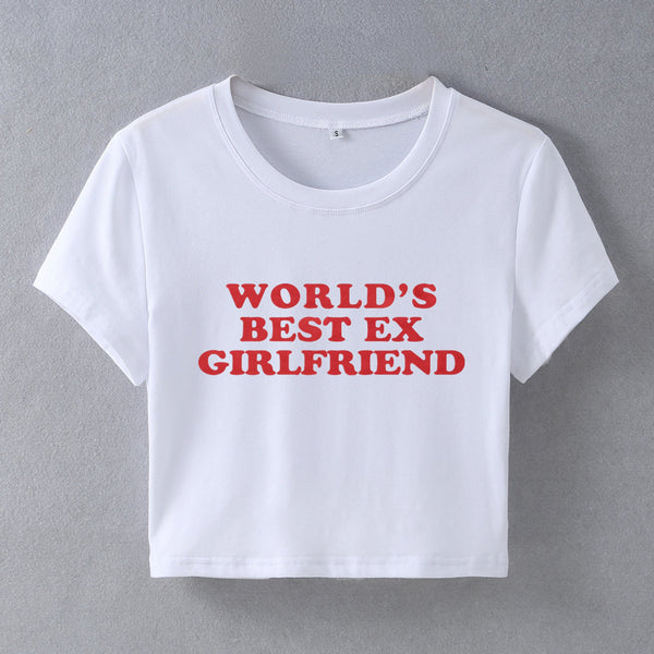 Crop Top Estilo Europeo y Americano con Letras Personalizadas - Image 5