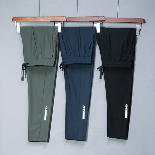 Pantalones Deportivos Ice Silk Stretch para Hombre - Comodidad Outdoor - Image 2