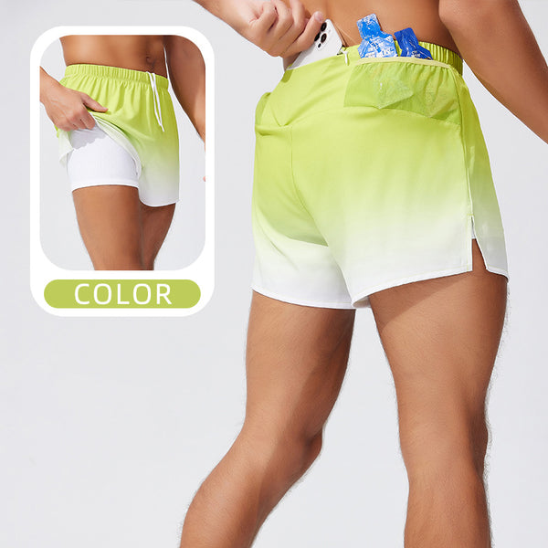 Pantalones de Playa Holgados de Doble Capa para Hombre y Mujer - Image 6