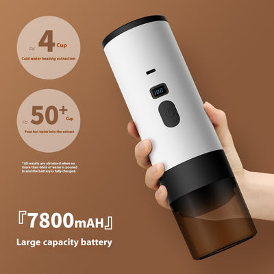 Cafetera Cápsula Portátil Automática con Calentamiento Inalámbrico - Image 2