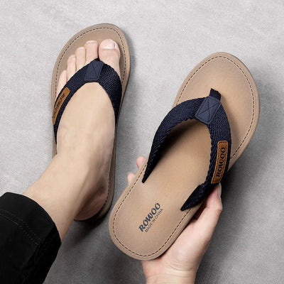Sandalias de Playa para Hombre con Tiras de Tela Antideslizante - Image 3
