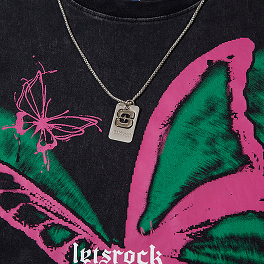 Playera Sin Mangas Rasgada Butterfly para Hombre - Image 3