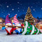 Adorno Navideño Inflable de 2.1m - Decoración Gigante para Exterior