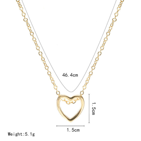 Collar de Aleación Love para Mujer Fashion Personality
