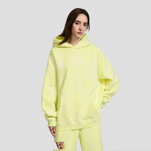 Suéter Oversized Fleece Desgastado - Image 2