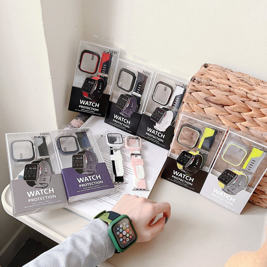 Correa y Funda Protectora de Silicona para Apple Watch SE 49mm - Image 21