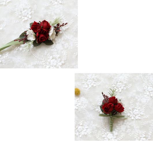 Corsage para Novio y Padrinos de Boda - Image 15
