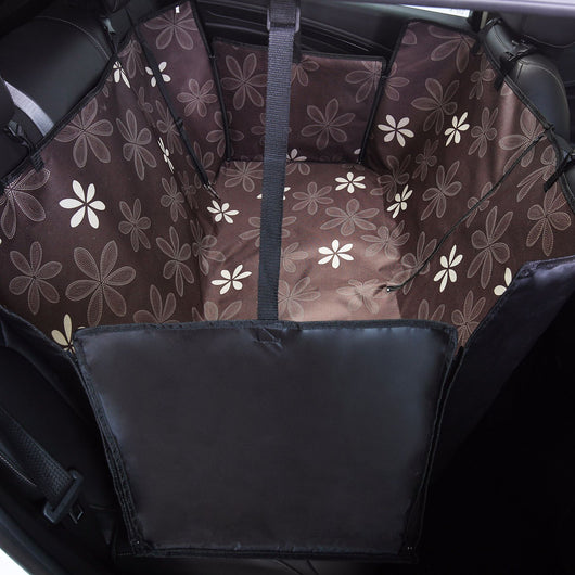 Tapete Protector para Mascotas en Auto - Diseño Impreso Doble Asiento Trasero - Image 39