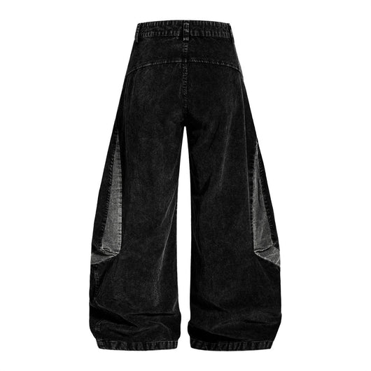 Pantalones Vintage de Pierna Ancha Estilo Americano para Hombre - Image 14
