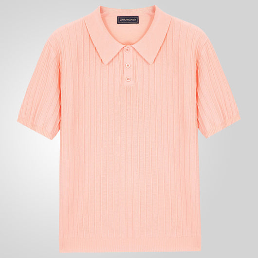 Camisa Casual Hombre Manga Corta Cuello Solapa Ajuste Relajado - Image 2