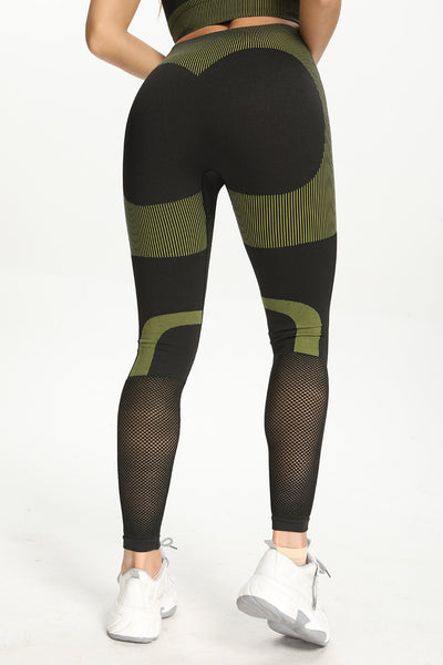 Traje de Yoga Levantador de Caderas sin Costuras con Diseño Hueco - Image 8