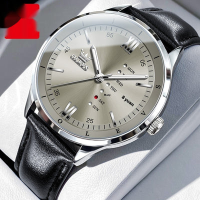 Reloj de Cuarzo Multifunción Impermeable para Hombre - Image 5