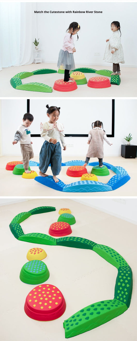 Set de 8 Piezas Wave Walkway para Integración Sensorial y Educación Temprana - Image 11