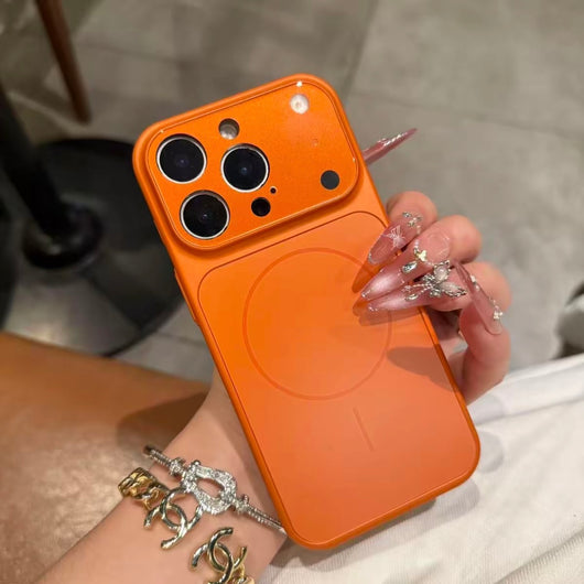 Funda Magnética de Vidrio Esmerilado para iPhone 17, 16, 15, 14, 13 Pro Max con Carga Inalámbrica - Image 9