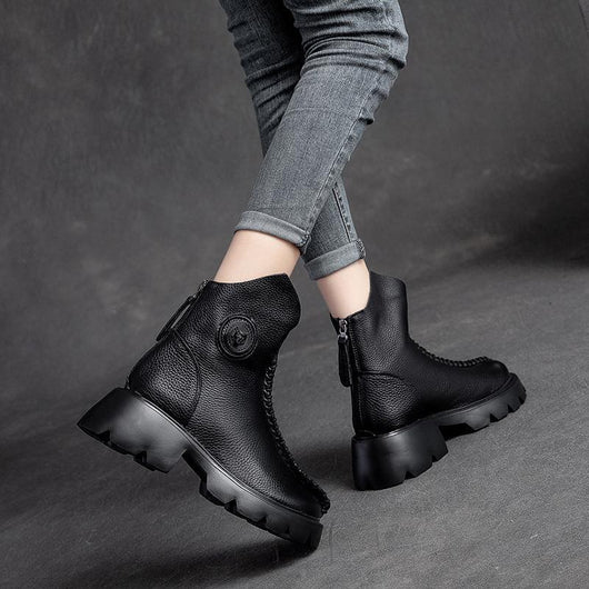 Botas Martin Retro de Suela Gruesa y Tacón Reforzado - Image 12