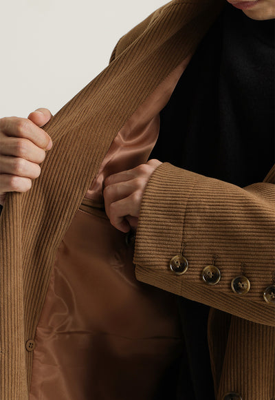 Saco de Pana Gruesa Combinada para Hombre - Image 18