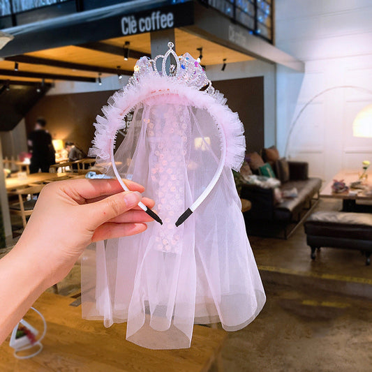 Corona Tiara Princesa para Niñas - Diadema Elegante Infantil