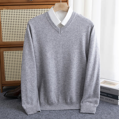 Suéter de Cuello Medio en Lana para Hombre - Image 32