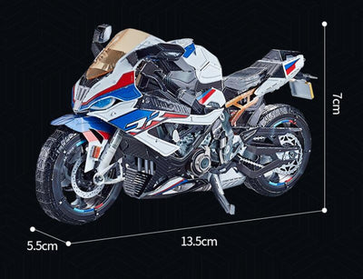 Rompecabezas 3D de Metal Motocicleta - Juguete Antiestres - Image 3
