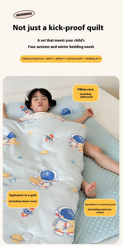 Saco de Dormir Infantil Antipatadas Four Seasons de Algodón - Image 13