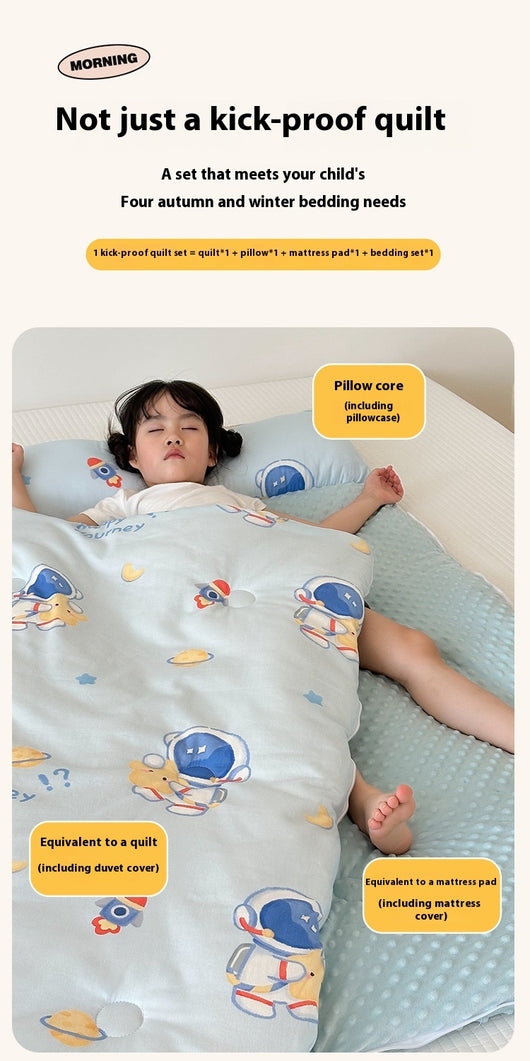 Saco de Dormir Infantil Antipatadas Four Seasons de Algodón - Image 13