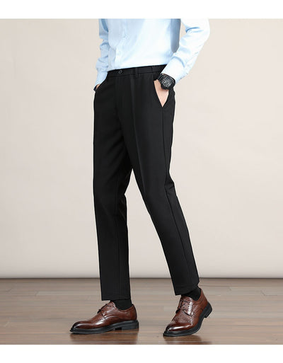 Pantalón de Vestir Hombre Coreano Corte Drop-crotch Tendencia - Image 21