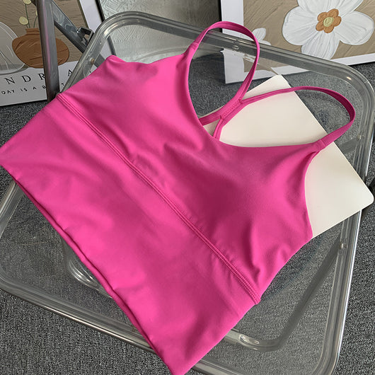Top Deportivo Mujer Slim con Tirantes Finos - Colores Sólidos - Image 14
