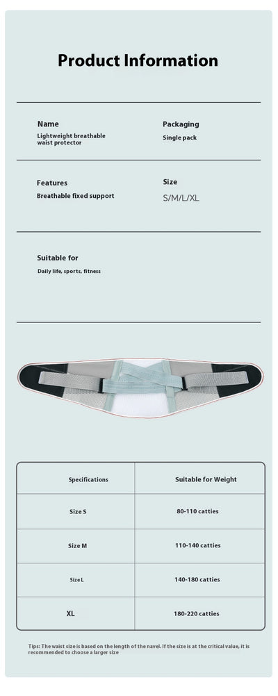 Faja Lumbar Elástica Transpirable para Hombre y Mujer - Soporte de Cintura Profesional - Image 6