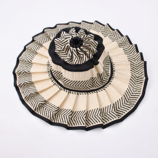 Sombrero de Paja Plegable para Mujer - Compacto y Versátil - Image 11