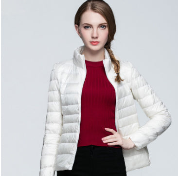 Abrigo de Plumas de Pato Ultraligero para Mujer Talla Grande 5XL 6XL - Parka Larga Cálida y Elegante - Image 14