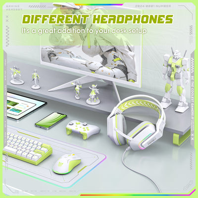 Auriculares Gaming Alámbricos con Luz LED - Image 19