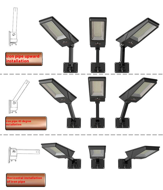 Lámpara Solar de Pared con Sensor de Movimiento para Jardín - Image 22