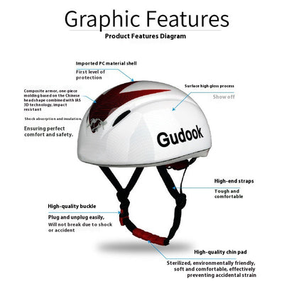 Patines de Pista Corta con Casco Integrado para Patinaje de Velocidad - Image 14