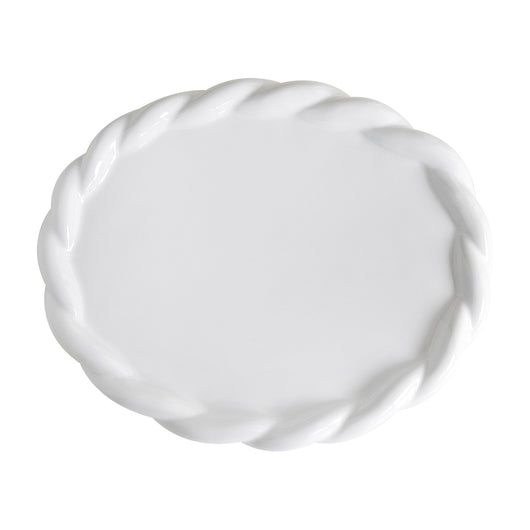 Plato de Cena Cerámica Minimalista - Diseño Clásico Blanco - Image 5