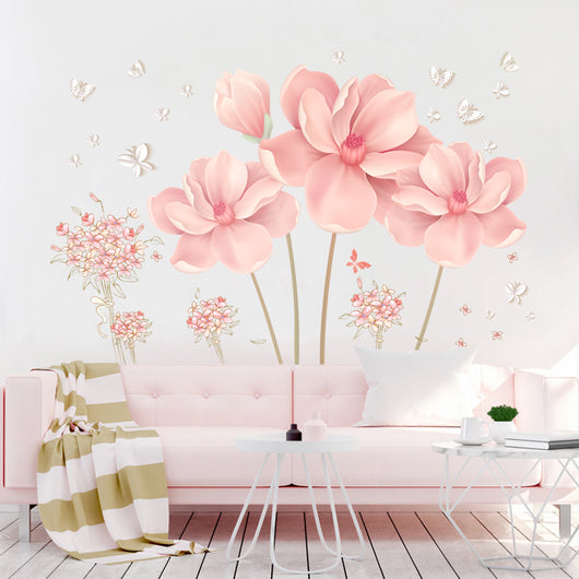 Adhesivos Florales para Dormitorio - Decoración de Pared Autoadhesiva - Image 4