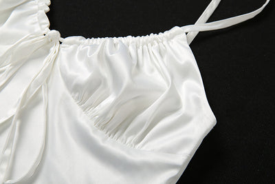 Chaleco Ajustado Escotado V sin Espalda para Mujer - Image 15