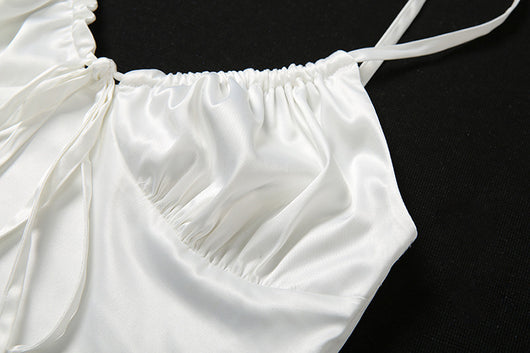 Chaleco Ajustado Escotado V sin Espalda para Mujer - Image 15