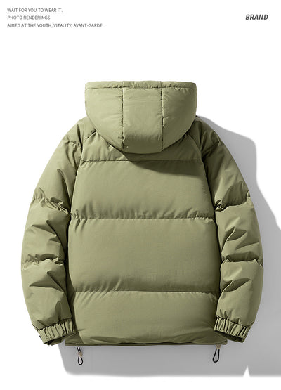 Abrigo de Plumón de Pato Blanco Unisex - Chaqueta Térmica Oversized - Image 20